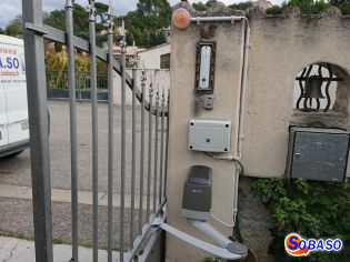 Motorisation un seul battant de portail 