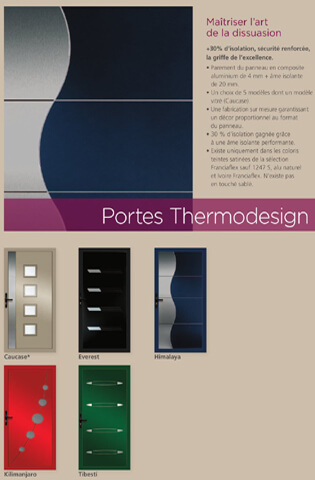Porte thermodesign
